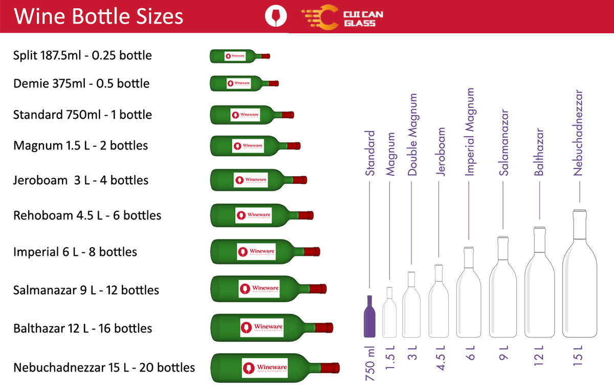 How to Pick the Perfect Wine Bottle Size