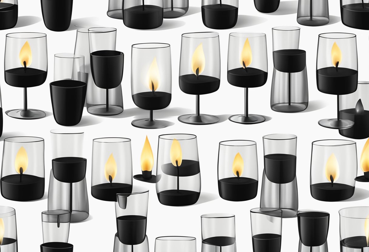 Black Candle Tumblers Wholesale