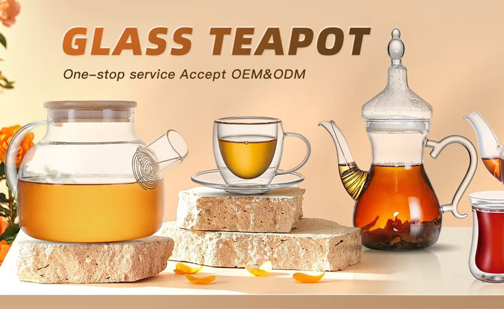 Glass teapot