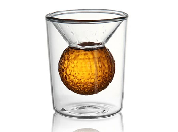 Golf Ball Whiskey Glass